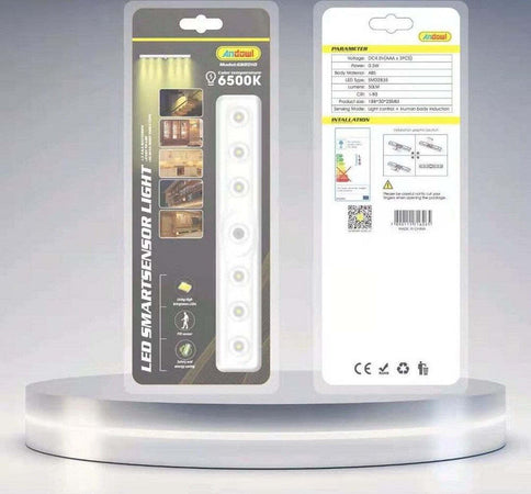 Barra Led Con Sensore Di Movimento Per Corridoio Armadi Cassetti A Batterie 8010 Illuminazione/Illuminazione per interni/Illuminazione speciale/Luci notturne Trade Shop italia - Napoli, Commerciovirtuoso.it