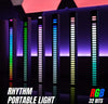 Barra Luminosa Luci Led Rgb 32 Strisce Led Con 18 Colore Sala Giochi Pc Tv Auto Illuminazione/Strisce LED Trade Shop italia - Napoli, Commerciovirtuoso.it