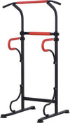 Barra-per-Trazioni-Power-Tower-Stazione-Fitness-Multifunzione-con-Altezza-Regolabile-171-219cm-Nero-Rosso-SF3A91-105SF3