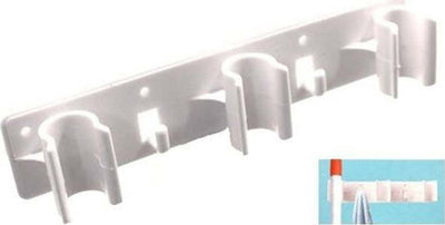 Barra-Portascopa-Porta-Scope-Appendi-Scope-3-Posti-Sostegno-Murale-Appendiscope