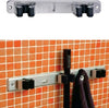 BARRA PORTASCOPE 2 POSTI MAGIC HOLDER SOSTEGNO MURALE APPENDISCOPE FISSAGGI MURO Casa e cucina/Organizzazione interni/Organizzazione guardaroba/Accessori da armadio/Scaffali portascarpe Trade Shop italia - Napoli, Commerciovirtuoso.it