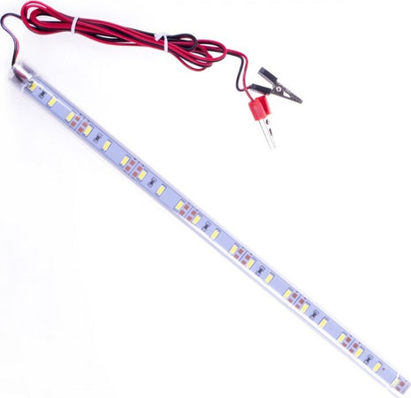 BARRA PROFILO LED 12V 11W LUCE BIANCO FREDDO 6500° K PER AUTO CAMPER MOTO TUNING Auto e Moto/Accessori e parti per veicolo agricolo/Luci e lampadine/Luci laterali Trade Shop italia - Napoli, Commerciovirtuoso.it