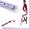 Barra-Profilo-Led-12v-11w-Luce-Bianco-Freddo-6500°-K-Per-Auto-Camper-Moto-Tuning