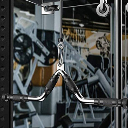 Barra Rotante Addestramento Resistenza In Acciaio Per Lachina Per Cavi/asta A V Sport e tempo libero/Fitness e palestra/Potenziamento muscolare/Macchine per pesi/Macchine per l’upper body Trade Shop italia - Napoli, Commerciovirtuoso.it