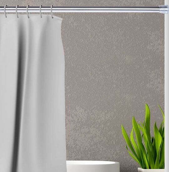 2 Aste Per Tende A Molla A Tensione - Regolabili 80-150 Cm, Bianche, Per Doccia, Cucina, Armadio E Separé, Senza Fori - 2