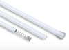 BARRA TELESCOPICA PER TENDA DA DOCCIA 140 CM FINO A 260 CM ALLUMINIO BIANCO Casa e cucina/Bagno/Accessori per il bagno/Tende da doccia binari e ganci/Bastoni e telai per tende Trade Shop italia - Napoli, Commerciovirtuoso.it