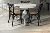 BARRY---tavolo-da-pranzo-allungabile-in-legno-massello-tondo-100/140-Bianco-Milani-Home
