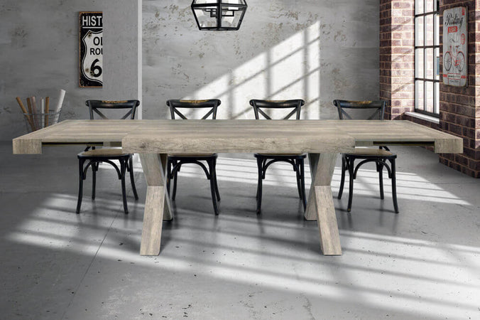 BART---tavolo-da-pranzo-moderno-allungabile-in-legno-invecchiato-90x180/230/280-Marrone-Milani-Home