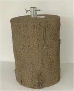 Base-albero-di-natale-Mercury-86987-Tronco-con-Supporto-Marrone