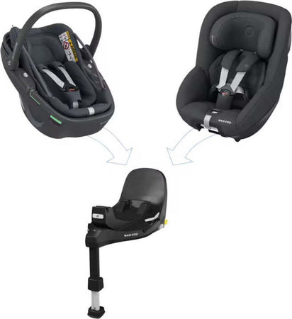 Base Auto MAXI-COSI FamilyFix 360 PRO Black Prima infanzia/Seggiolini auto e accessori/Accessori/Basi La Casa Del Bebè - Napoli, Commerciovirtuoso.it