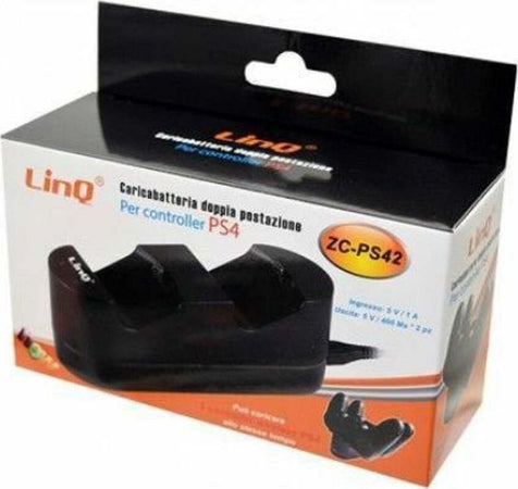 Base Caricabatteria Doppia Dock Per 2 Controller Joypad Joystick Ps4 Cavo Zc-ps42 Videogiochi/Xbox One/Accessori/Batterie e caricabatterie/Caricabatterie Trade Shop italia - Napoli, Commerciovirtuoso.it