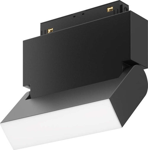 Base-Di-Illuminazione-Basic-Per-Binario-Moderno-Alluminio-Nero-10W-Luce-Calda