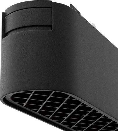 Base-Di-Illuminazione-Binario-Moderno-Basis-Grid-Alluminio-Nero-Luce-Calda-6W