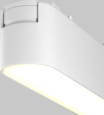 Base-Di-Illuminazione-Per-Binario-Moderno-Basic-Alluminio-Bianco-Luce-Calda-6W