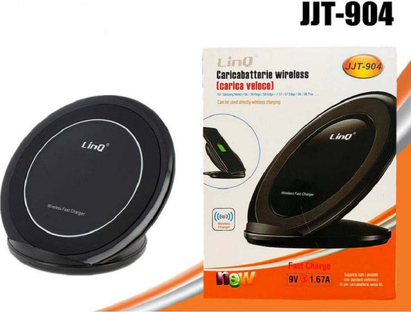 Base Di Ricarica Veloce Wireless Qi Induzione Smartphone Caricabatterie Jjt-904 Elettronica/Cellulari e accessori/Accessori/Caricabatterie/Caricabatterie da auto Trade Shop italia - Napoli, Commerciovirtuoso.it