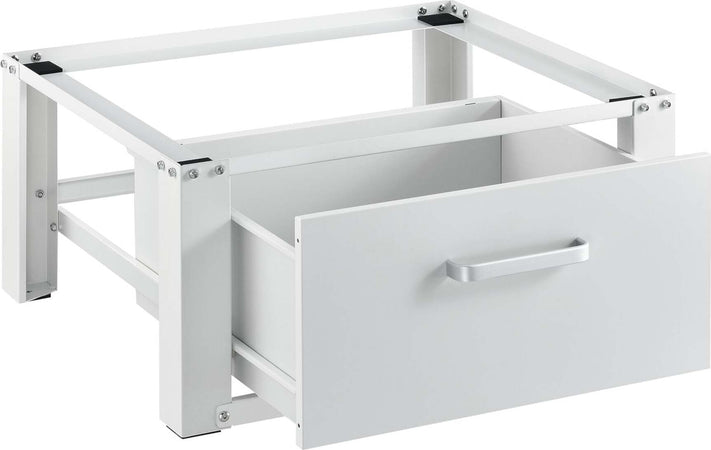 Base di supporto per Lavatrice ed Asciugatrice con Cassettone 100 kg Casa e cucina/Organizzazione interni/Organizzazione lavanderia/Stendini La Zappa - Altamura, Commerciovirtuoso.it