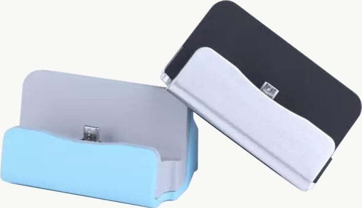 BASE DOCK CARICABATTERIE X ATTACCO MICRO USB SUPPORTO TAVOLO RICARICA E SYNC  Trade Shop italia - Napoli, Commerciovirtuoso.it