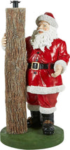 Base effetto tronco per albero di Natale con Babbo Natale supporto in metallo h 97 cm Casa e cucina/Decorazioni per interni/Addobbi e decorazioni per ricorrenze/Decorazioni natalizie/Basi e supporti per alberi di Natale MagiediNatale.it - Altamura, Commerciovirtuoso.it
