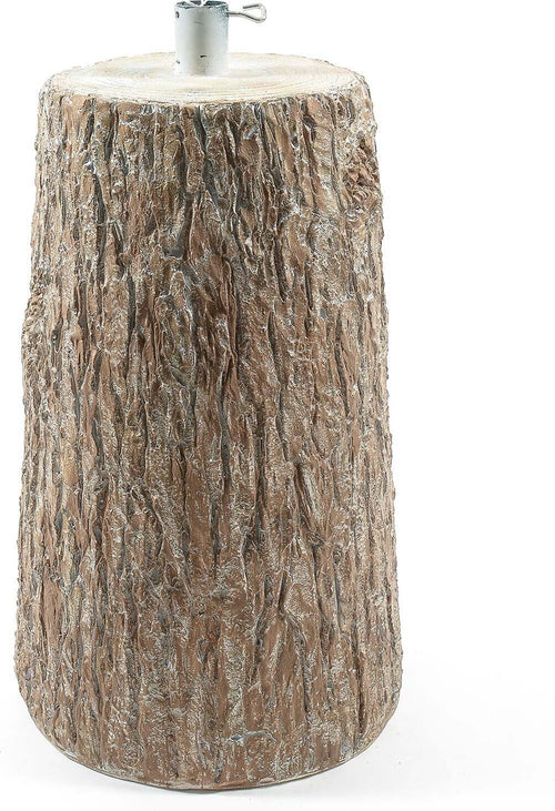 Base effetto tronco per albero di Natale con supporto in metallo h 56 cm Casa e cucina/Decorazioni per interni/Addobbi e decorazioni per ricorrenze/Decorazioni natalizie/Basi e supporti per alberi di Natale MagiediNatale.it - Altamura, Commerciovirtuoso.it