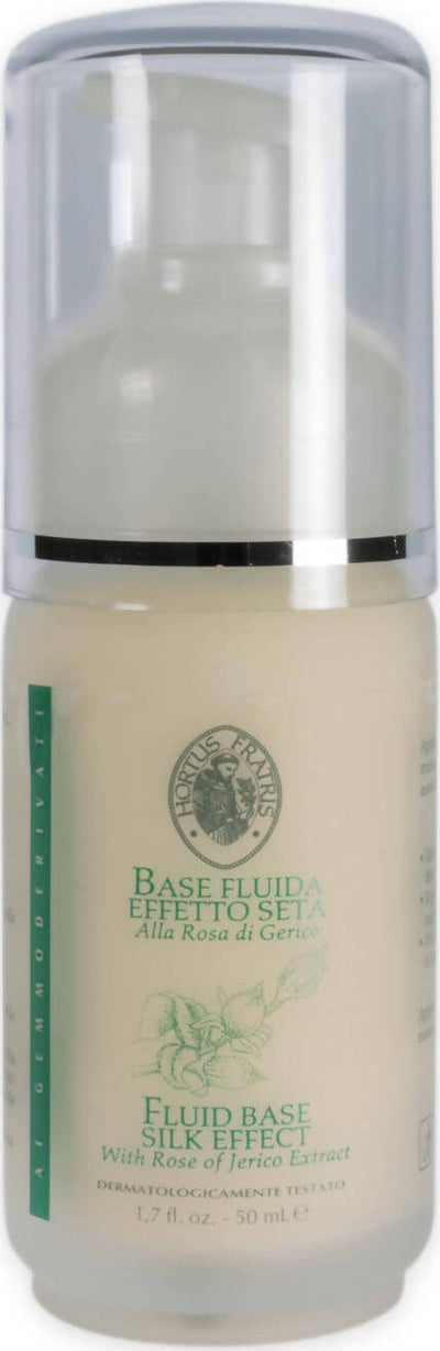 BASE FLUIDA EFFETTO SETA 50 ml Crema Viso Alla Rosa di Gerico Idratazione Profonda Viso cura del viso Profumeria Chèri - Locri, Commerciovirtuoso.it