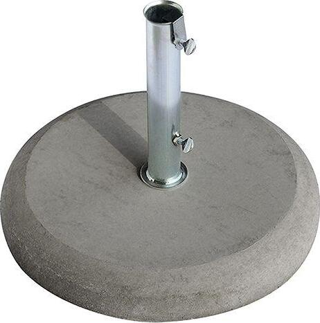 Base In Cemento Grigia Per Ombrellone Palo Centrale Ø 55 Cm Giardino e giardinaggio/Arredamento da giardino e accessori/Ombrelloni tende e tettucci parasole/Basi e supporti per ombrelloni Decor Space - Altamura, Commerciovirtuoso.it