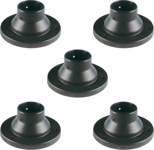 Base in Termoplastica Pezzi 5 Per Fissaggio Palo a Terra Diametro max mm 60 Illuminazione/Illuminazione per esterni/Lampioni Ogomondo - Martina Franca, Commerciovirtuoso.it