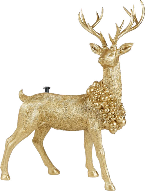 Base per albero di Natale a forma di cervo d'oro 81 x 38 x h 120 cm Casa e cucina/Decorazioni per interni/Addobbi e decorazioni per ricorrenze/Decorazioni natalizie/Basi e supporti per alberi di Natale MagiediNatale.it - Altamura, Commerciovirtuoso.it