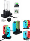 BASE RICARICA CHARGING STAND 4 JOY-CON JOY BASE CARICABATTERIA NINTENDO SWITCH Videogiochi/PlayStation 4/Accessori/Batterie e caricabatterie/Caricabatterie Trade Shop italia - Napoli, Commerciovirtuoso.it