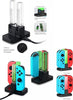 BASE RICARICA CHARGING STAND 4 JOY-CON JOY BASE CARICABATTERIA NINTENDO SWITCH Videogiochi/PlayStation 4/Accessori/Batterie e caricabatterie/Caricabatterie Trade Shop italia - Napoli, Commerciovirtuoso.it