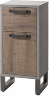 Base singola da bagno Industrial Rovere e Cemento con 1 anta ed 1 cassetto h 87 cm Casa e cucina/Bagno/Mobili da bagno/Mobiletti e armadietti/Mobili a terra Decor Space - Altamura, Commerciovirtuoso.it