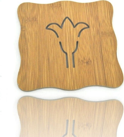 Base Sotto Pentola Casseruola Piatto In Legno Fantasia Garofalo 17x17cm Casa, arredamento e bricolage > Cucina > Sottopentola Trade Shop italia - Napoli, Commerciovirtuoso.it
