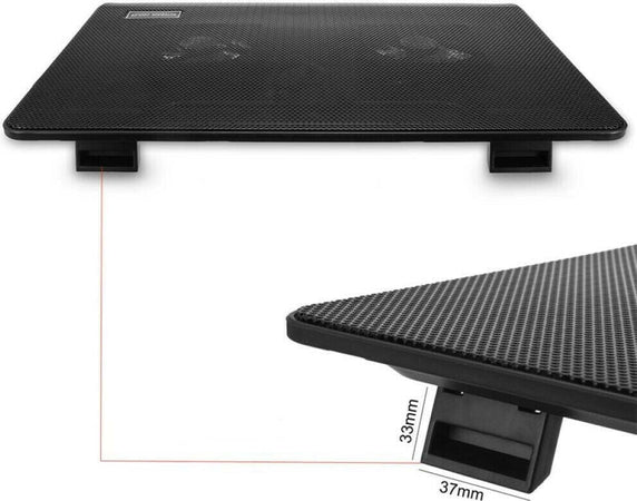 Base Supporto Raffreddamento Dissipatore Per Notebook Pc 2 Ventole Usb S2 Informatica e Videogiochi > Accessori PC > Supporti PC Trade Shop italia - Napoli, Commerciovirtuoso.it