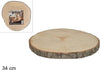 Base Tronco Legno Naturale Decorativa Disco Per Ornamento Diametro 34 Cm Rotondo Casa, arredamento e bricolage > Decorazione della casa Trade Shop italia - Napoli, Commerciovirtuoso.it