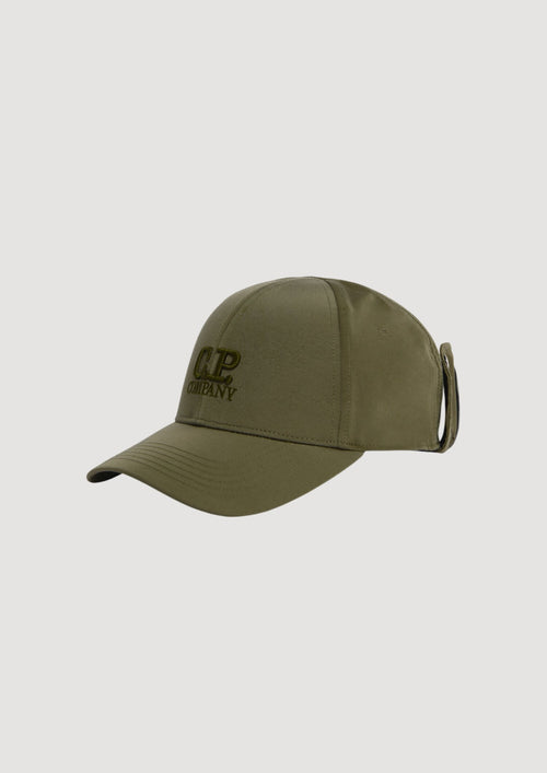 C.P. Company Baseball Cap Chrome da uomo