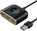 Baseus-adapter-HUB-Square-USB-3.0-to-4x-USB-black