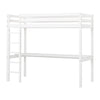 Letto a soppalco 90x200 cm Hoppekids ECO Dream con scrivania - Bianco
