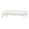 Letto Hoppekids ECO Dream Junior 90x200 cm con scala e sponda - Bianco