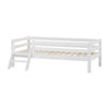 Letto Hoppekids ECO Dream Junior 70x160 cm con scala e sponda - Bianco