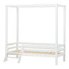 Letto a baldacchino con scaletta Hoppekids ECO Dream 70x160 cm - Bianco