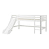 Letto semialto Hoppekids ECO Dream 70x190 cm con scivolo - Bianco