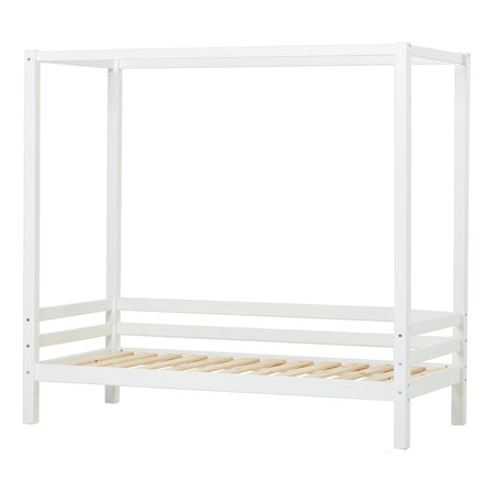 Letto a baldacchino Hoppekids ECO Dream 90x200 cm - Bianco