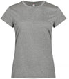 Basic Active-T Grigio Melange T-Shirt Donna Tessuto Tecnico Sportivo Asciugatura Rapida