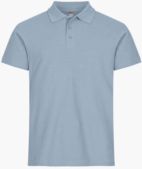 Basic Polo Azzurro Polo Manica Corta