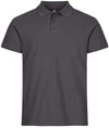 Basic Polo Grigio Metallo Polo Manica Corta