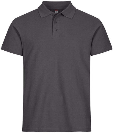 Basic Polo Grigio Metallo Polo Manica Corta