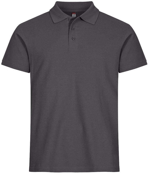 Basic Polo Grigio Metallo Polo Manica Corta