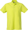 Basic Polo Lime Polo Manica Corta