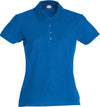 Basic Polo Royal Azzurro Polo Manica Corta Donna