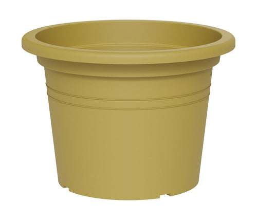 Vaso tondo in plastica Cilindro Basic colorato per giardino piante e fiori