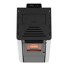Stufa a pellet 8 kw ventilata Basic per ambienti moderni h 86 cm